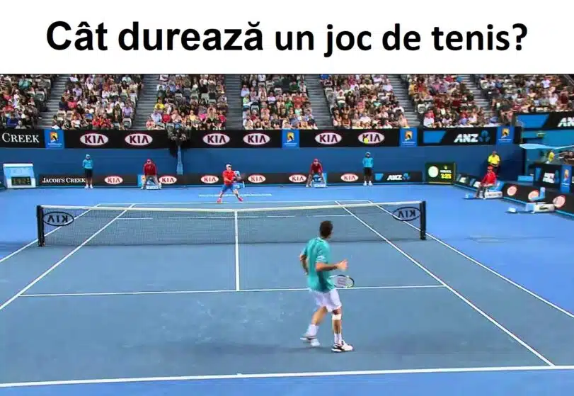 Cât durează un joc de tenis?