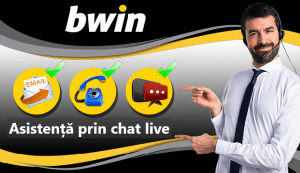 Asistență prin chat live pe Bwin