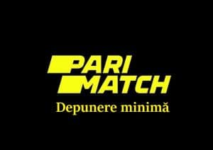 Depunerea minima la Parimatch