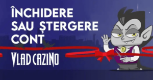 Cum îmi șterg contul de la Vlad Cazino