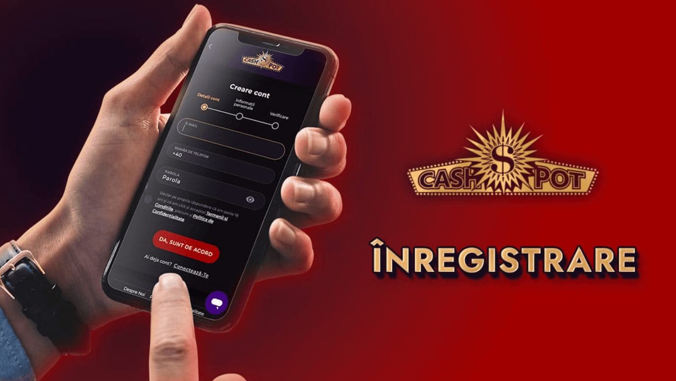 Inregistrare-Cash-Pot-Casino