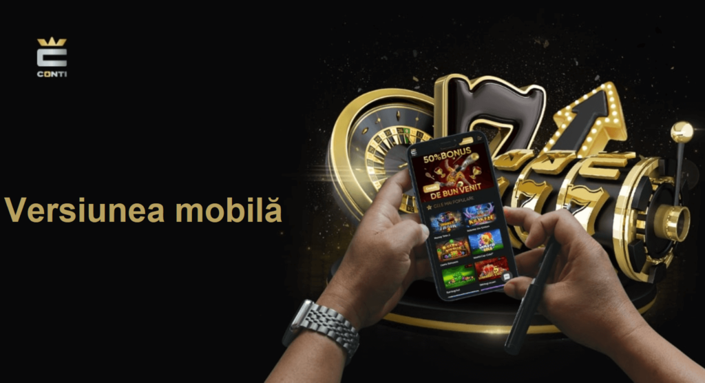 Versiunea mobilă la Conti Cazino 