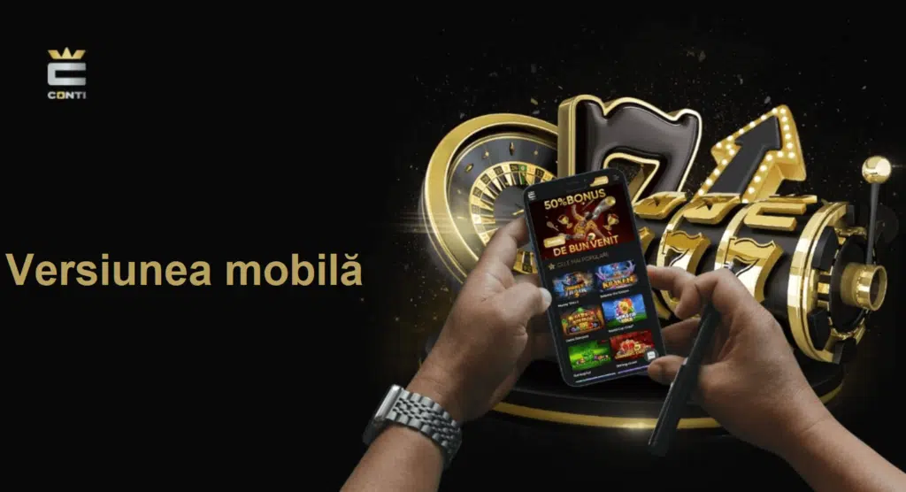 Versiunea mobilă la Conti Cazino 