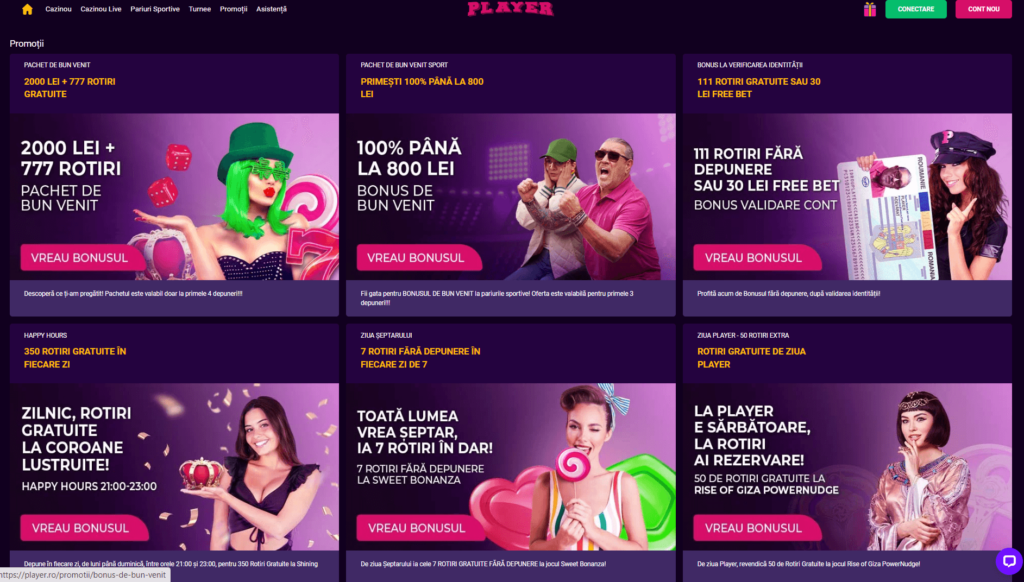 Bonus de bun venit pentru cazinou