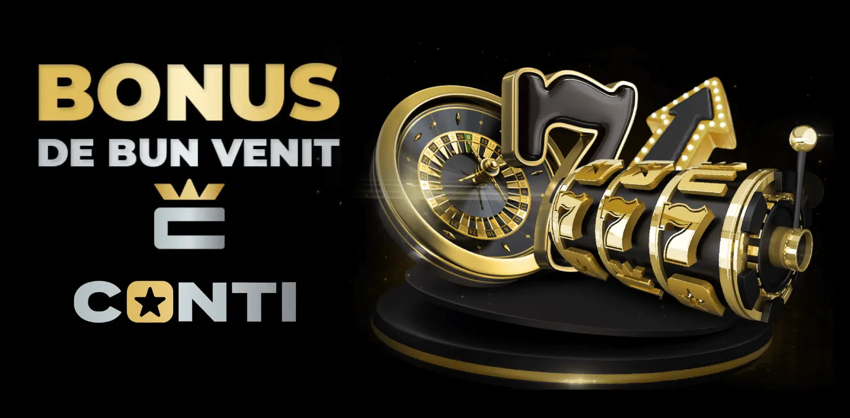 Conti Cazino România bonus de bun venit pentru sport și cazinou