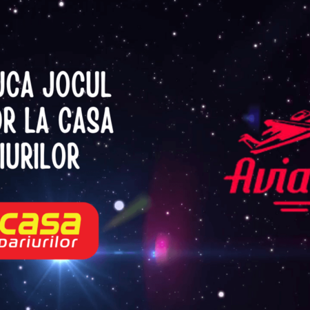 Pot juca jocul Aviator la Casa Pariurilor