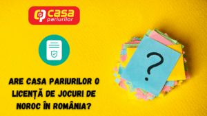 Are Casa Pariurilor o licență de jocuri de noroc în România?