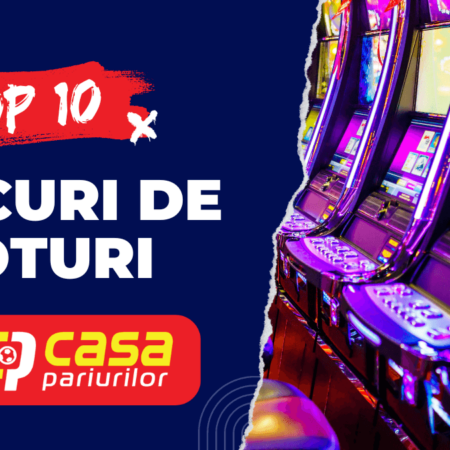 Top 10 jocuri de sloturi la Casa Pariurilor Cazinou