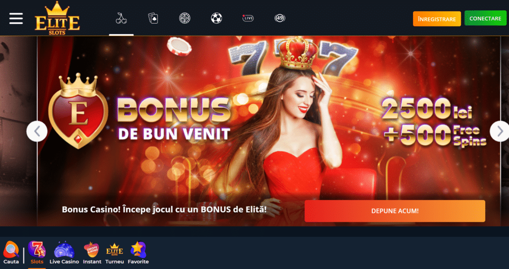 Bonus de bun venit pentru cazinou