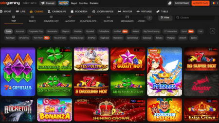 Jocuri cu sloturi la TotoGaming Casino