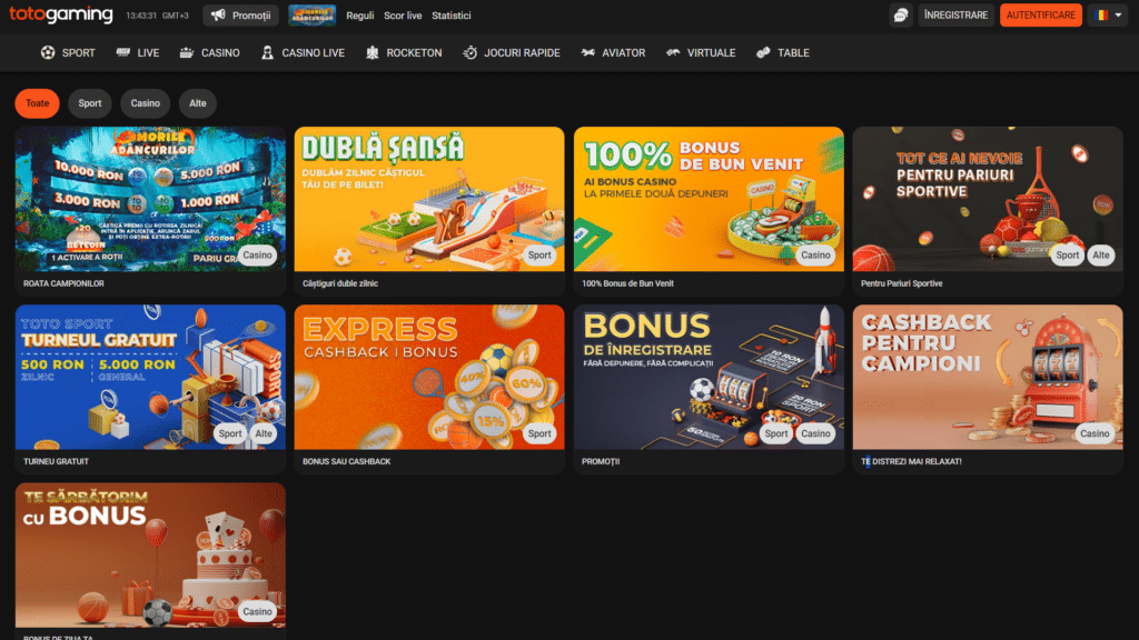 Bonus de bun venit pentru cazinou