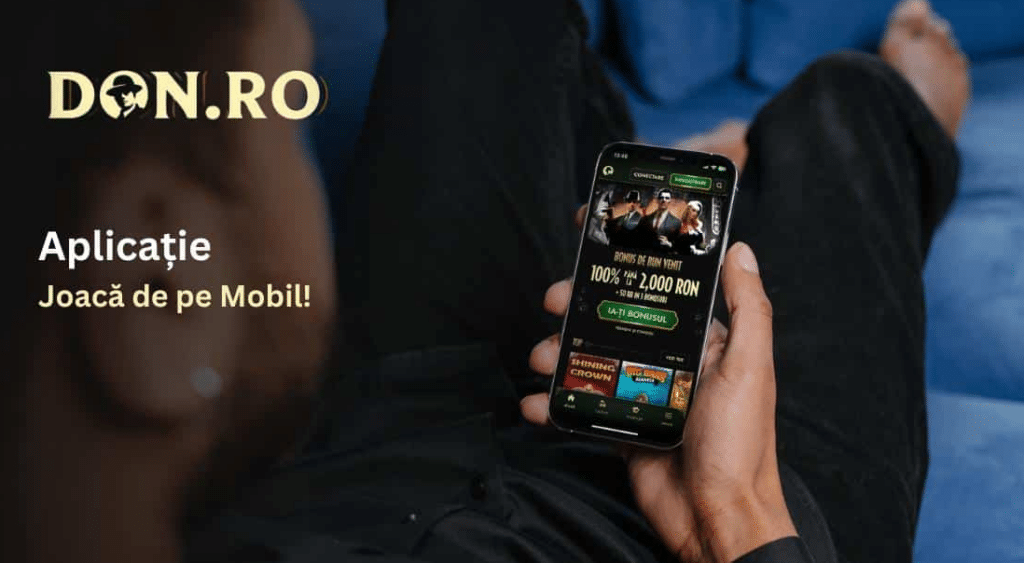 Versiunea mobilă a site-ului Don Casino