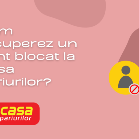 Cum recuperez un cont blocat la Casa Pariurilor?