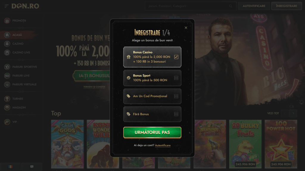 Cum să vă înregistrați la Don Casino - ghid pas cu pas pentru procesul de înregistrare