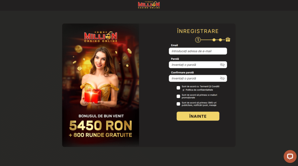 Cum să vă înregistrați la Million Casino - ghid pas cu pas pentru procesul de înregistrare