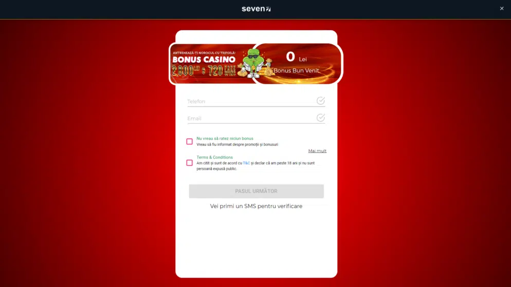 seven casino registru