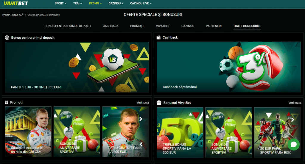 Bonus de bun venit pentru cazinou