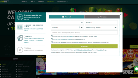 vivabet registru