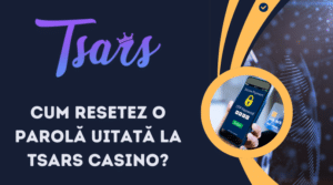 Cum resetez o parolă uitată la Tsars Casino