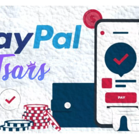 Pot depune bani la Tsars Casino prin Paypal?