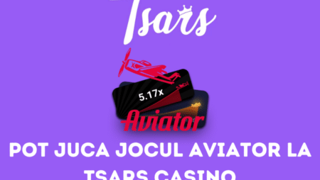 Pot juca jocul Aviator la Tsars Casino