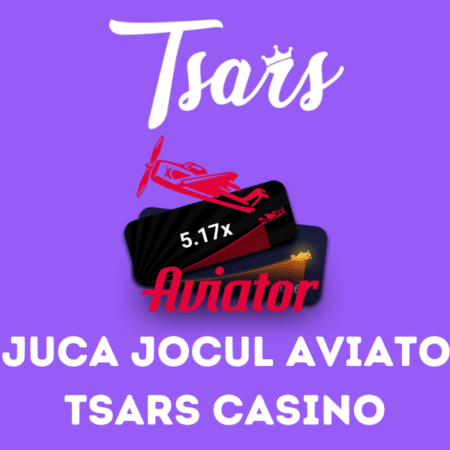 Pot juca jocul Aviator la Tsars Casino
