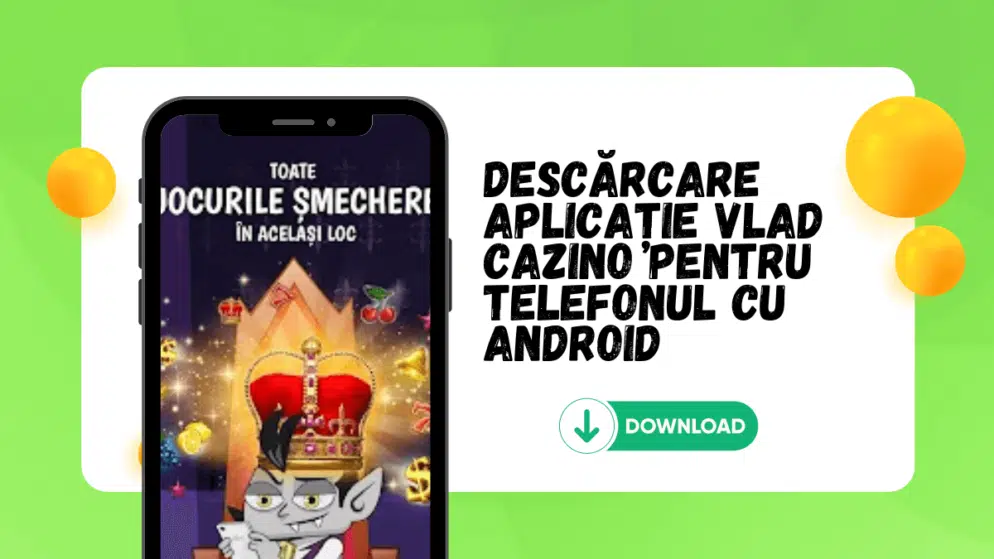 Descărcare aplicație Vlad Cazino pentru telefonul cu Android