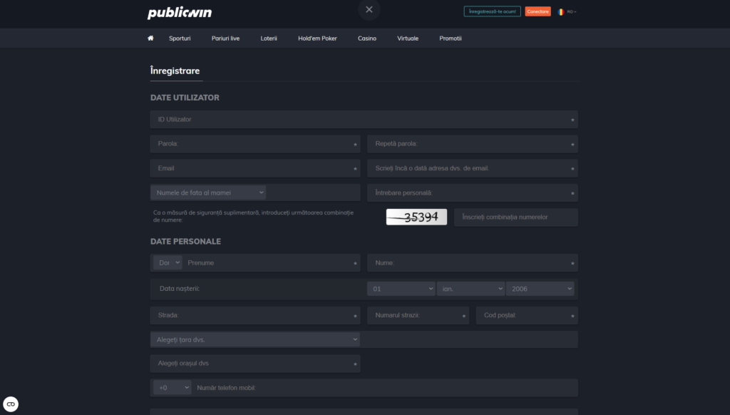 Cum să vă înregistrați la Public Win Casino - ghid pas cu pas pentru procesul de înregistrare