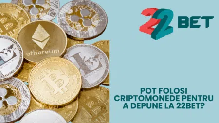 Pot folosi criptomonede pentru a depune la 22bet?