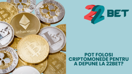 Pot folosi criptomonede pentru a depune la 22bet?