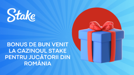 Bonus de bun venit la cazinoul Stake pentru jucătorii din România