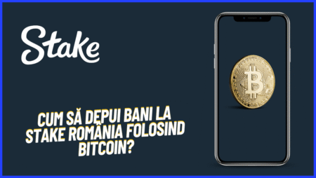 Cum să depui bani la Stake România folosind Bitcoin?