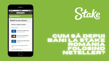 Cum să depui bani la Stake România folosind Neteller?