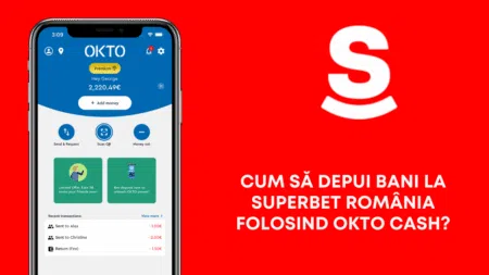 Cum să depui bani la Superbet România folosind Okto Cash?